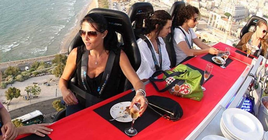 On-Air Dinner Adventures, Dubai Dinner Adventure, Things to Do in Dubai 2022 - Best 15 Attractions